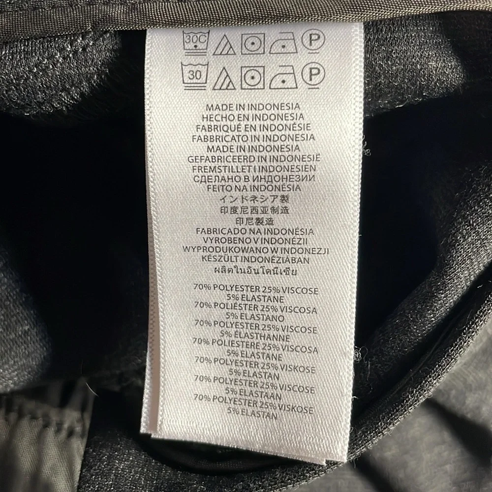 NWT Michael Kors Derby Gray Pants with Zip & Clip Front Closure Size 8